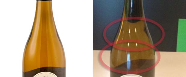 Bottle shot with poor lighting